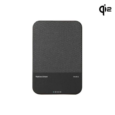 Native union (re)classic power bank 5000mah qi2 _ black